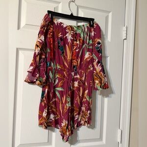 Express Romper with Floral Print